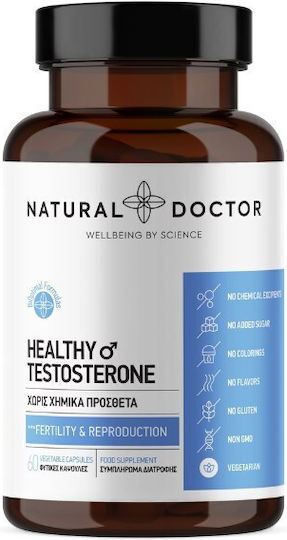 Natural Doctor Healthy Testosterone Συμπλήρωμα για τη Γονιμότητα 60 κάψουλες