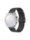 Metal Milanese Bracelet 20 Mm Black
