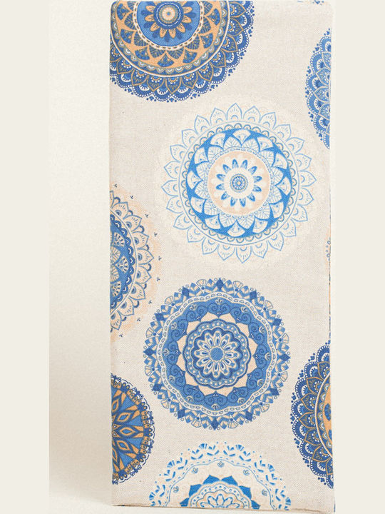 Beauty Home Fabric Easter Candle Case Blue 45x22cm