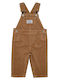 Kids' Corduroy Jumpsuit Brown