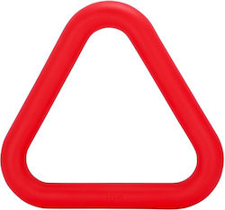 Triangle Kettlebell Weight Powrx Silicone Coating 30.5 X 28 X 3.7 Cm 4.7 Kg Red