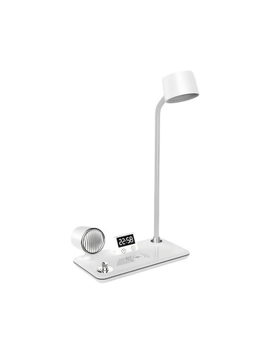 LED Schreibtischlampe Bluetooth in Weiß Farbe