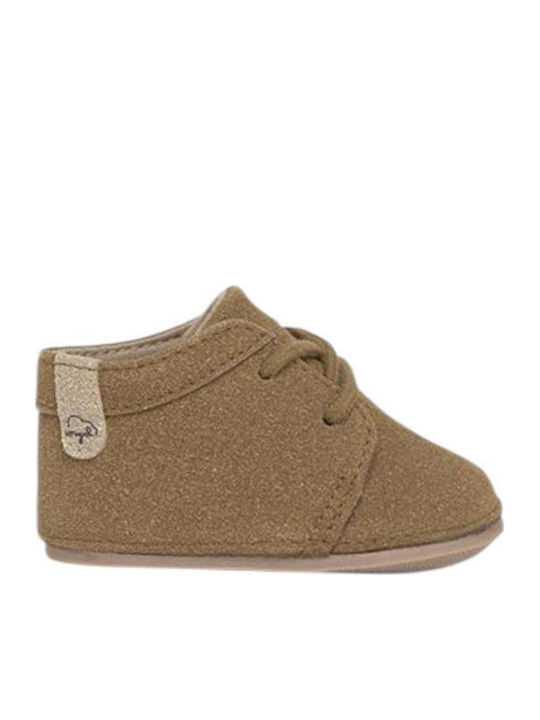 Mayoral Baby Booties Brown