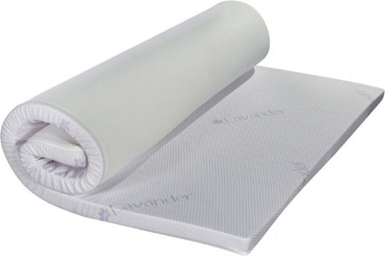 Green Future Topper Lavanda Therapy Single Spumă cu Husă Detașabilă 90x200x5buc