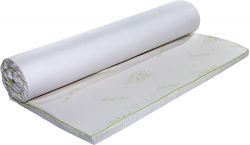 Green Future Arctic Gel Διπλό Memory Foam Eμποτισμένο με Αλόη & Αποσπώμενο Κάλυμμα 140x200x5εκ.
