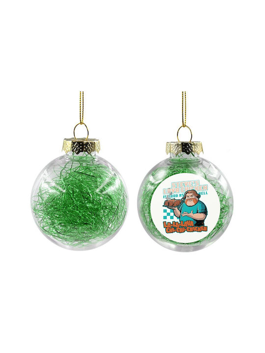 Steves Lava Chicken Ornament suspendat Glob Pla...
