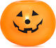 Σετ 5 Μπαλόνια Halloween Latex Πορτοκαλί με Led