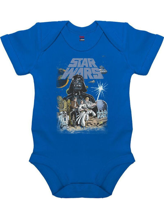 Koupakoupa Star Wars Къс ръкав Cobalt Blue
