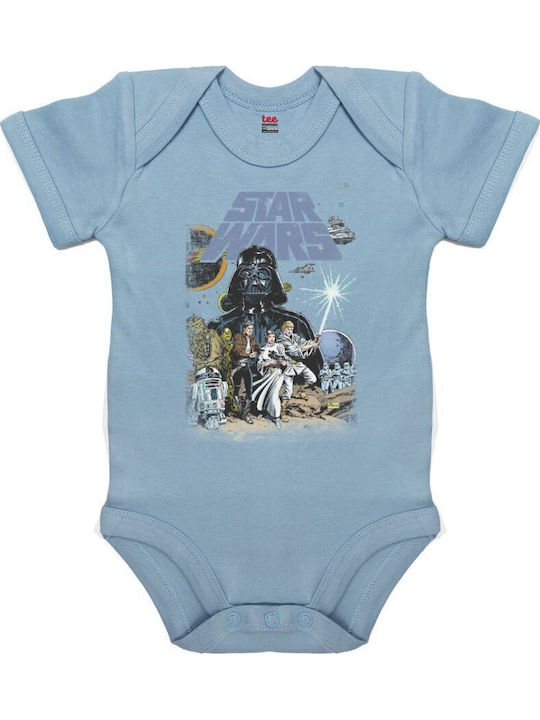 Koupakoupa Star Wars Къс ръкав Blue
