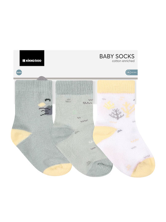 Kikka Boo Kids' Socks Seally Me Multicolored 3 Pairs