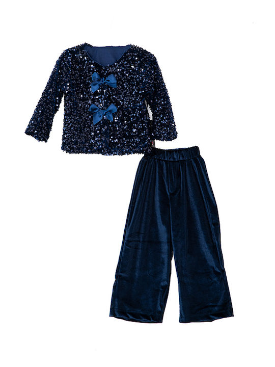 Set Winter 2Stück Blue
