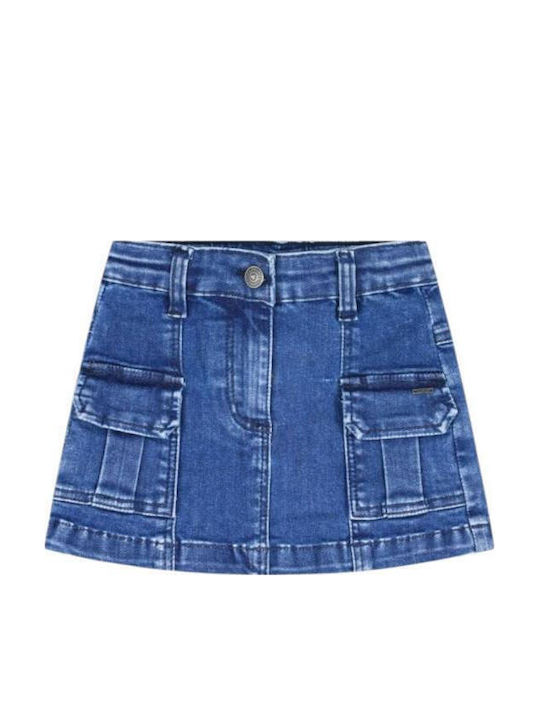 Kinder Rock aus Jeans Blau