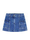 Kinder Rock aus Jeans Blau