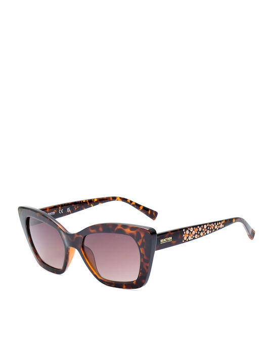 Kenneth Cole Sunglasses Brown with Acetate Frame & Brown Lens