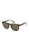Kenneth Cole Unisex Γυαλιά Ηλίου με Καφέ Ταρταρούγα Κοκκάλινο Σκελετό και Καφέ Φακό