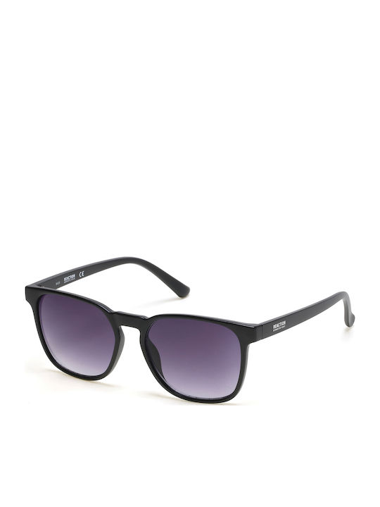 Kenneth Cole Unisex Γυαλιά Ηλίου με Μαύρο Κοκκάλινο Σκελετό και Μωβ Ντεγκραντέ Φακό