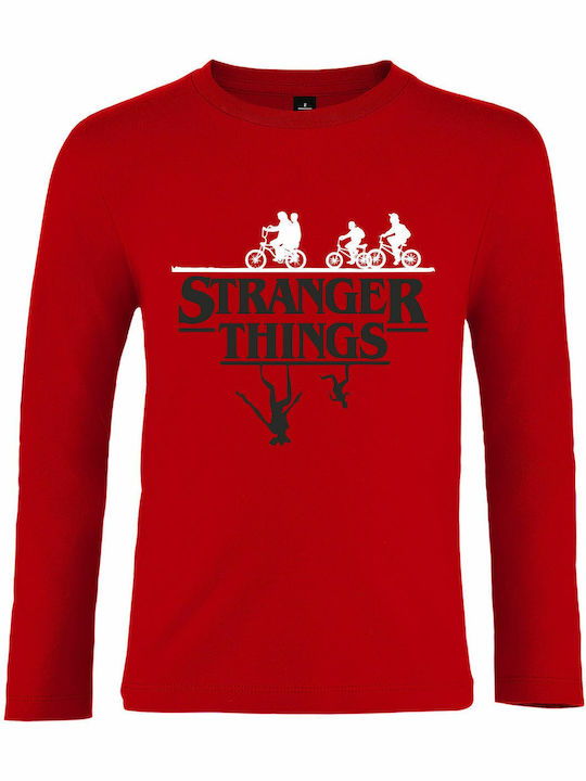 kirikoko Детска блуза Red Stranger Things, Upsi...