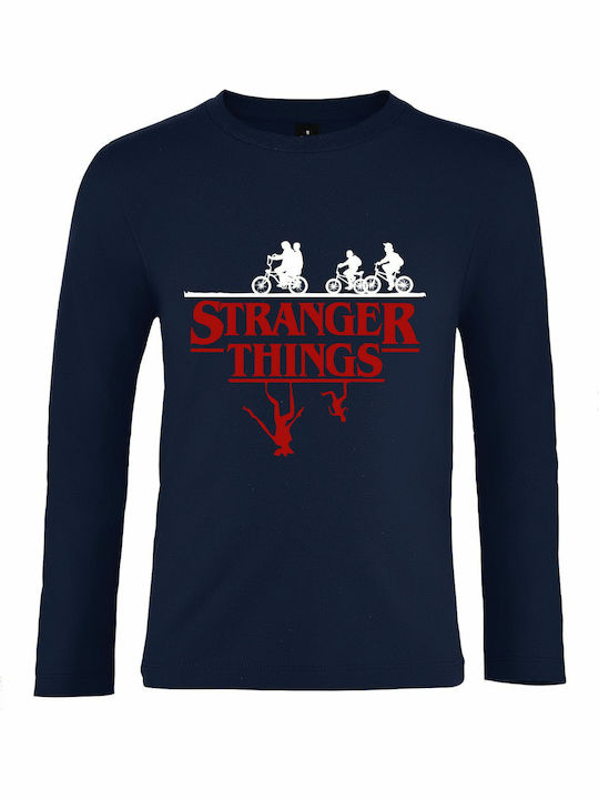 kirikoko Детска блуза French Navy Stranger Thin...