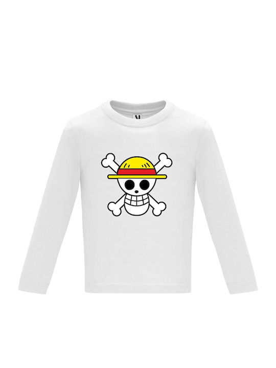 kirikoko Kinderhemd Langarm White One Piece Fla...