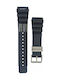Mertzios.gr Rubber Strap Black 22mm