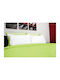 Green Future Σετ Παπλωματοθήκη 200x220cm Διπλή με 4 Μαξιλαροθήκες & 1 Σεντόνι Πράσινη