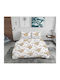 Bedora Set Duvet Cover Maira 200x220cm Double with 2 Pillowcases & 1 Bed Sheet Multicolour