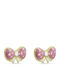 CHrysolithos Kinder Ohrringe Nieten aus Gold