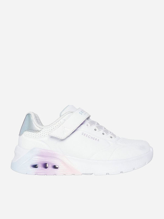 Skechers Kids Sneakers with Scratch White