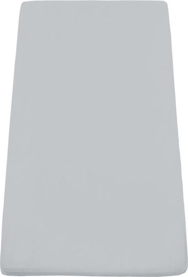 Heinner Sheet for Single Bed 90x200cm. Gray
