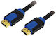 LogiLink HDMI 1.4 High Speed 1080p 120Hz Cable HDMI male - HDMI male 5m Μπλε