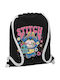 Koupakoupa Labubu Stitch Kids Bag Backpack Black 48cmx40cmcm