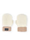 Kinderhandschuhe MItten Ecru