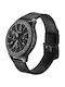 Curea din piele Negru 22mm