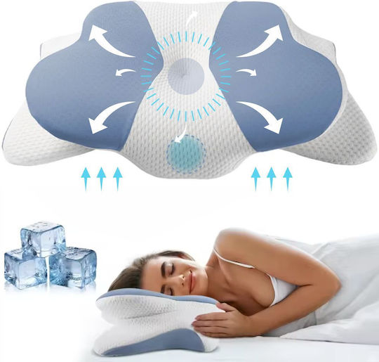 Linomag Pillow with Memory Foam 40x65x14.5cm White