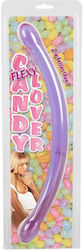 Διπλό Dildo Μωβ 42.5cm