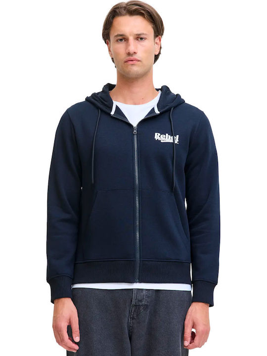 Cardigan With Hood Blue