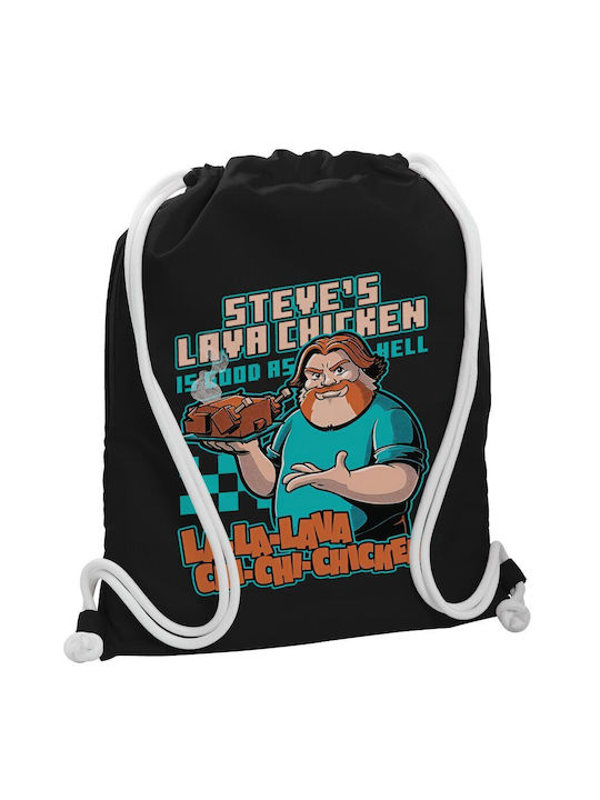 Koupakoupa Steves Lava Chicken Gym Backpack Black