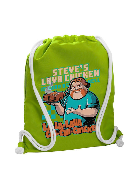 Koupakoupa Steves Lava Chicken Gym Backpack Green