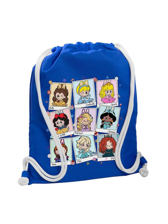 Koupakoupa Labubu Characters Gym Backpack Blue