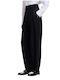 Damen Stoff Hose Schwarz