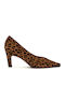 Pantofi cu toc Animal Print