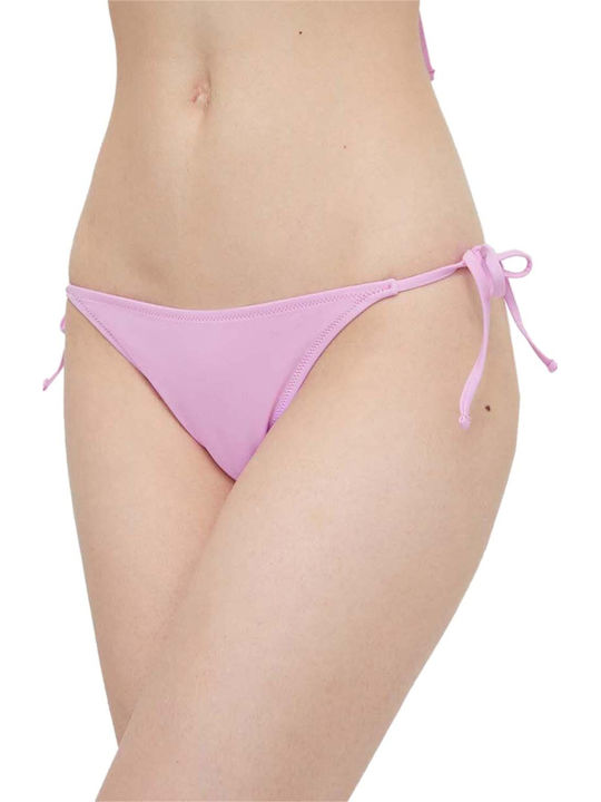 Guess Bikini Slip with Ties Purple