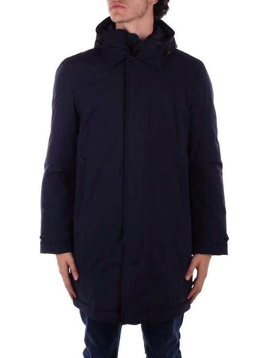 Winter Jacket Parka Waterproof and Windproof Blue