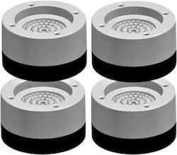D5F8BZMBM Антивибрационни Подложки за Сушилня и Washing Machine от Пластмаса 4 Бройки