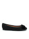 Suede Ballerinas Black