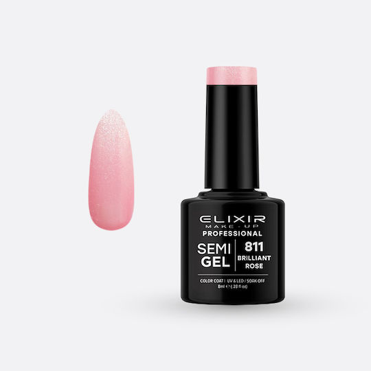 Elixir Ημιμόνιμο Βερνίκι Νυχιών 811