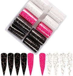 Transfer Foil Set 10 Tem 20x4cm-xkz28-01