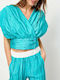 Women's Blouse Turquoise