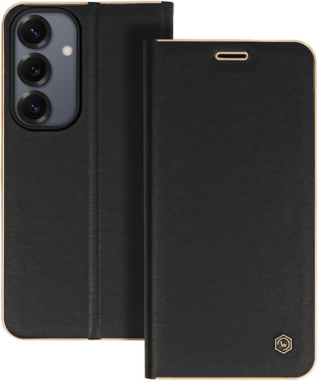 Wonder Back Cover Δερμάτινο Μαύρο (Redmi Note 13 4G)