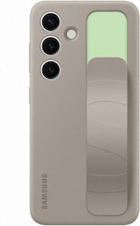 Standing Grip Silicone Back Cover Taupe (Galaxy...